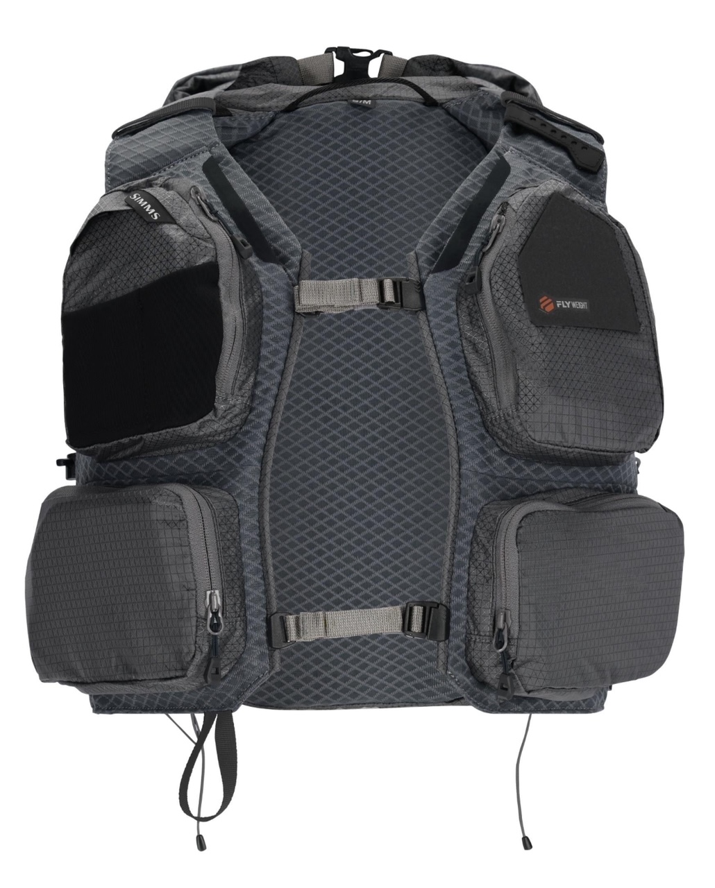 Simms Flyweight Vest Pack - Smoke - L/XL